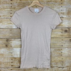 Michael Stars • Anthropologie Pink S/S Top OS